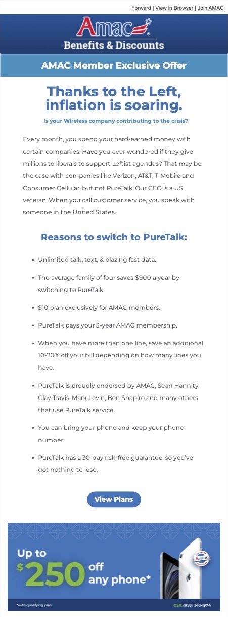 PureTalk AMAC Members